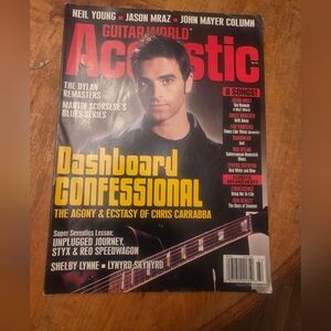 Guitar World Acoustic magazine Dashboard Confessional JASON MRAZ Shelby Lynne